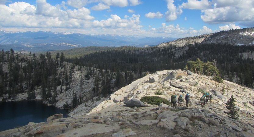 backpacking adventure for girls in yosemite national park